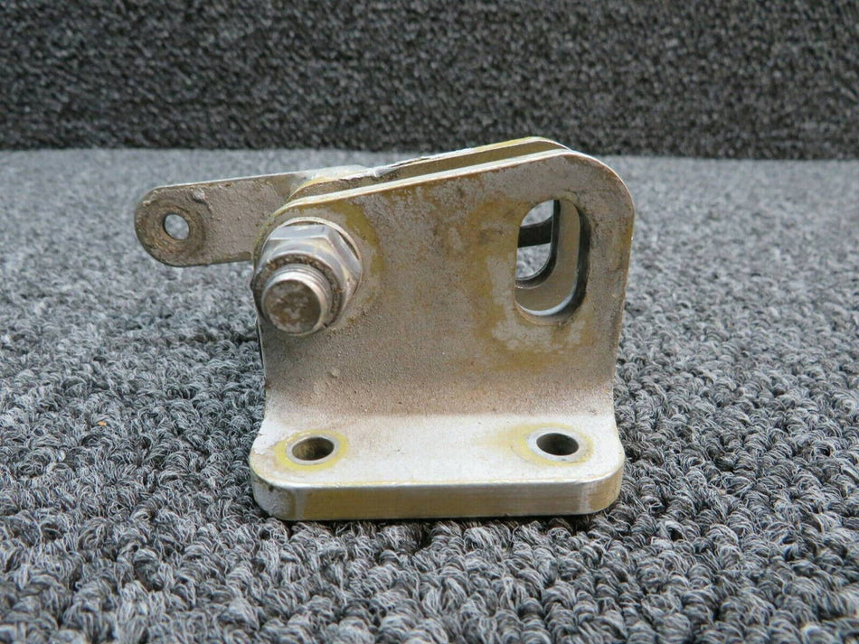 29459-002 / 42041-000 Piper PA-31T Bracket Nose Gear Actuator LH W/ Crank Assy BAS Part Sales | Airplane Parts