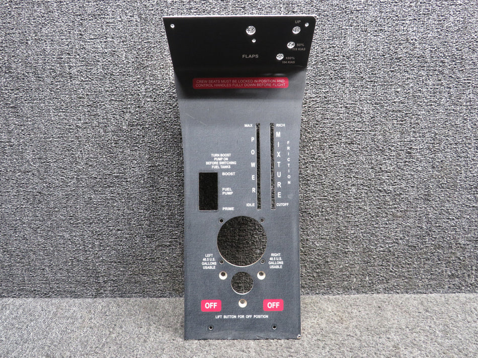 10598-005 Cirrus SR22 Lower Avionics, Engine Control Panel Cover