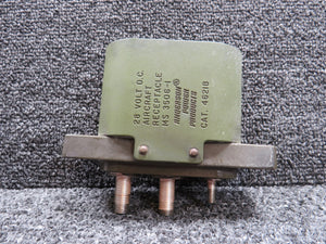 MS-3506-1 Anderson Power Products External Power Receptacle (28 Volts)