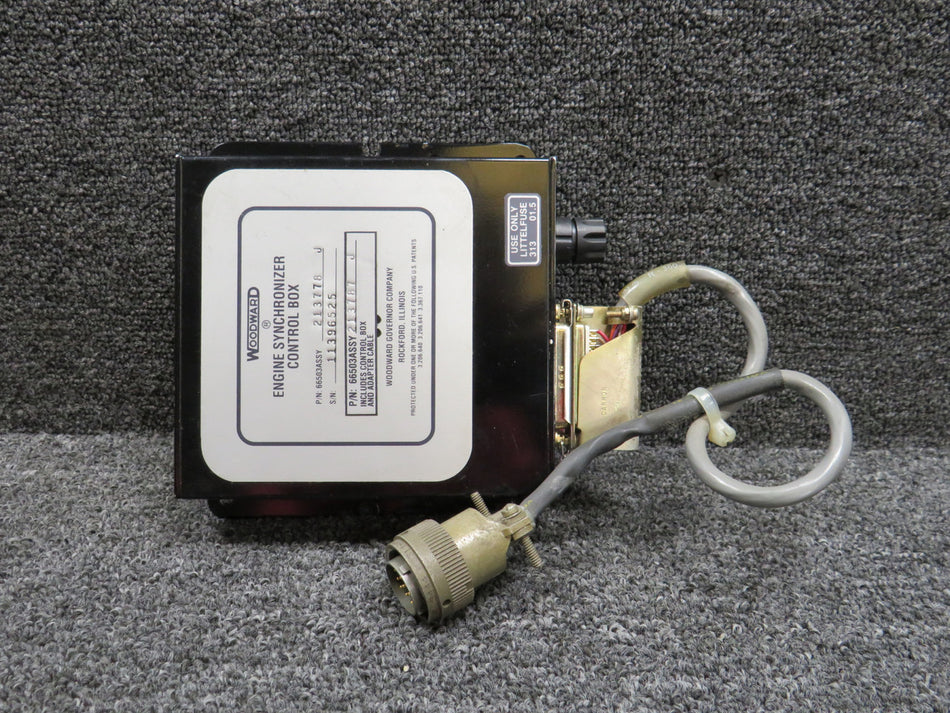 213787 Woodward Engine Synchronizer Control Box Assembly