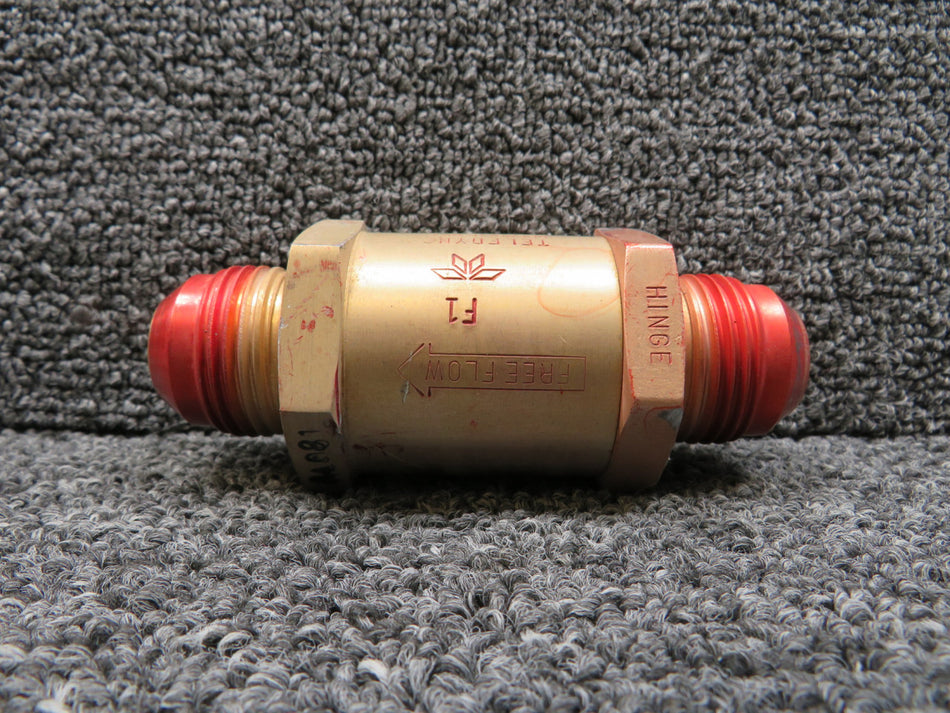 588-12D1 (Alt: MS28884A-12) Teledyne Low Pressure Check Valve