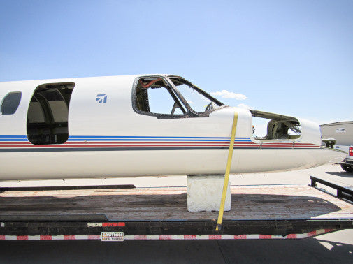 Cessna Citation 550 Fuselage with Bill of Sale, Data Tag, Airworthiness, & Logs