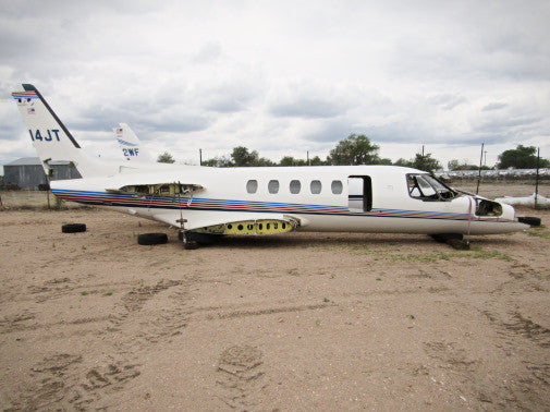 Cessna Citation 550 Fuselage with Bill of Sale, Data Tag, Airworthiness, & Logs