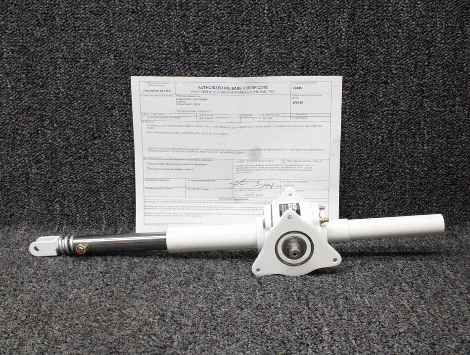 50-810164-18 Beechcraft KA-C90 Main Gear Actuator RH Overhauled with 8130-3