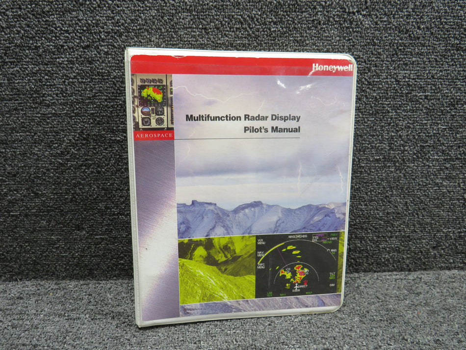 80-5204 Honeywell Multifunction Radar Display Pilots Manual