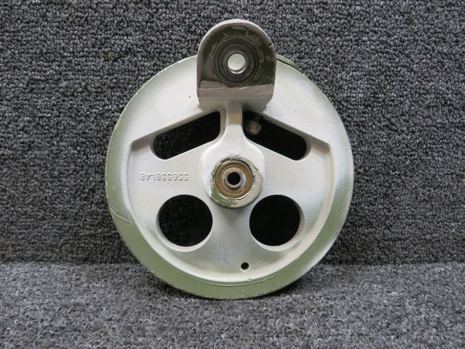 5565381-4 Cessna Citation II 550 Aileron Control Quadrant w Pivot & Stop Assy RH