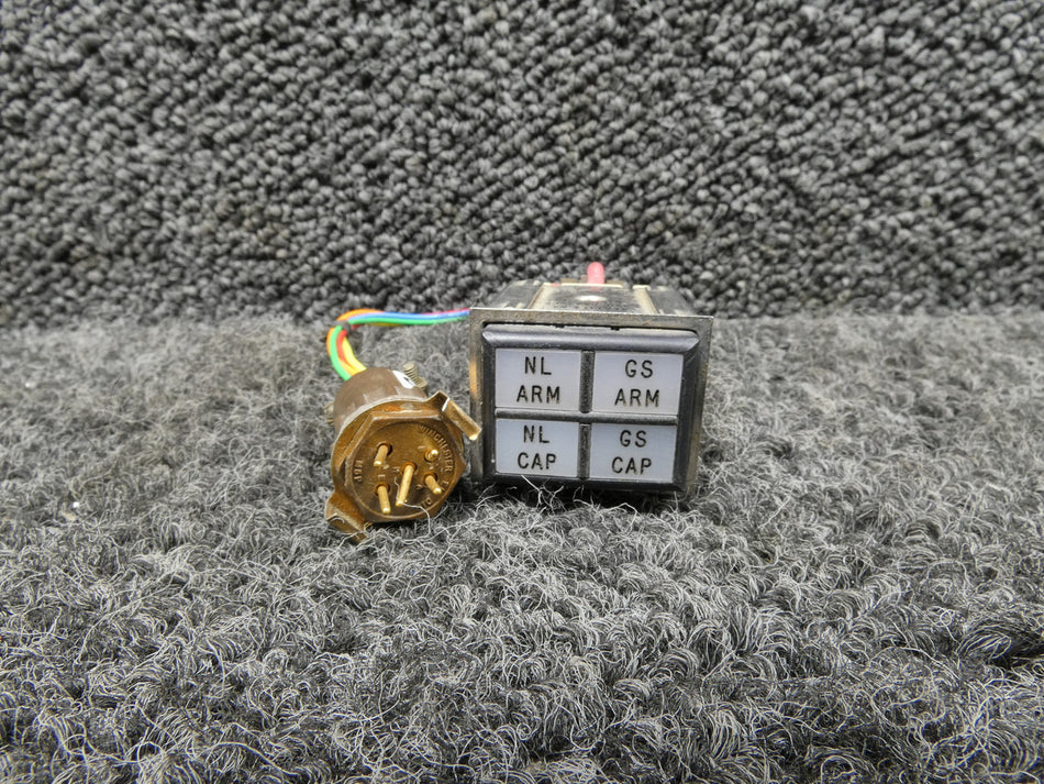 380-0843-001, 700-0843-001 Korry NL-GS Arm, NL-GS Cap Annunciator Switch