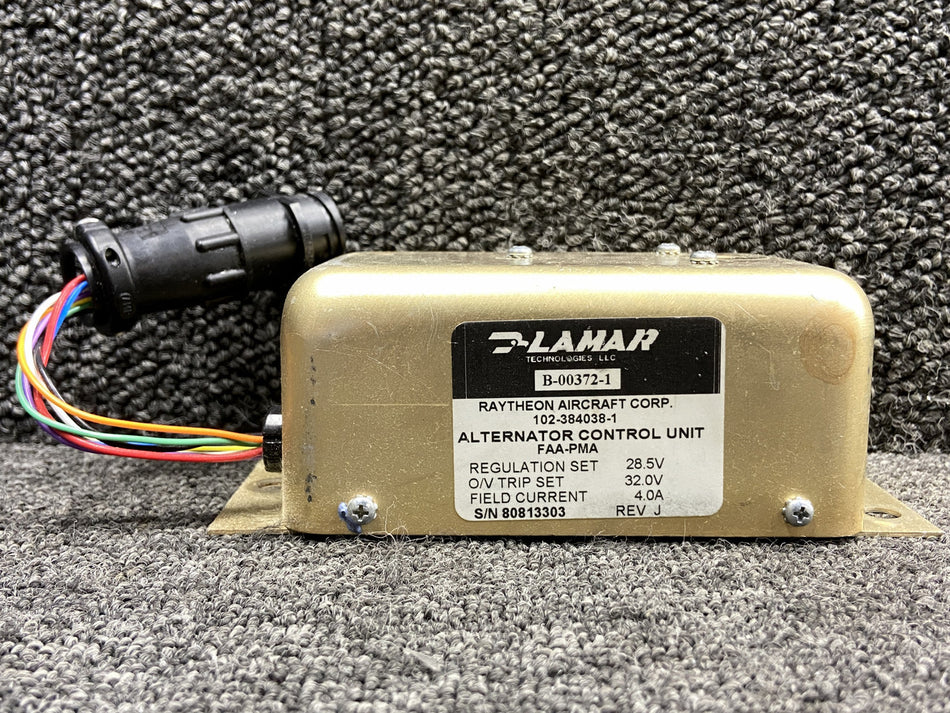 B-00372-1 (Alt: 102-384038-1) Lamar Technologies Alternator Control Unit (28V)
