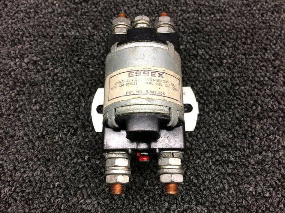 3.848.206 / 124-314111 Piper PA31-T Essex Solenoid (28 Volts) BAS Part Sales | Airplane Parts