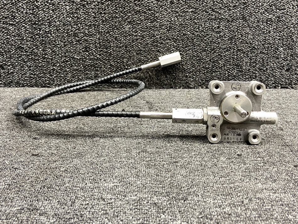 58-380110-1, 58-380111-5 CAP Fuel Control Gearbox LH with Cable