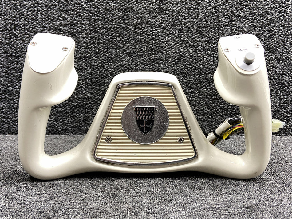 60-524080-23 Beechcraft 58 Co-Pilot Control Wheel Assembly with Switches