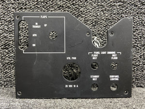 71553-5 (Alt: 106-384013-5) LSI Electroluminescent Switch Panel RH (115V)