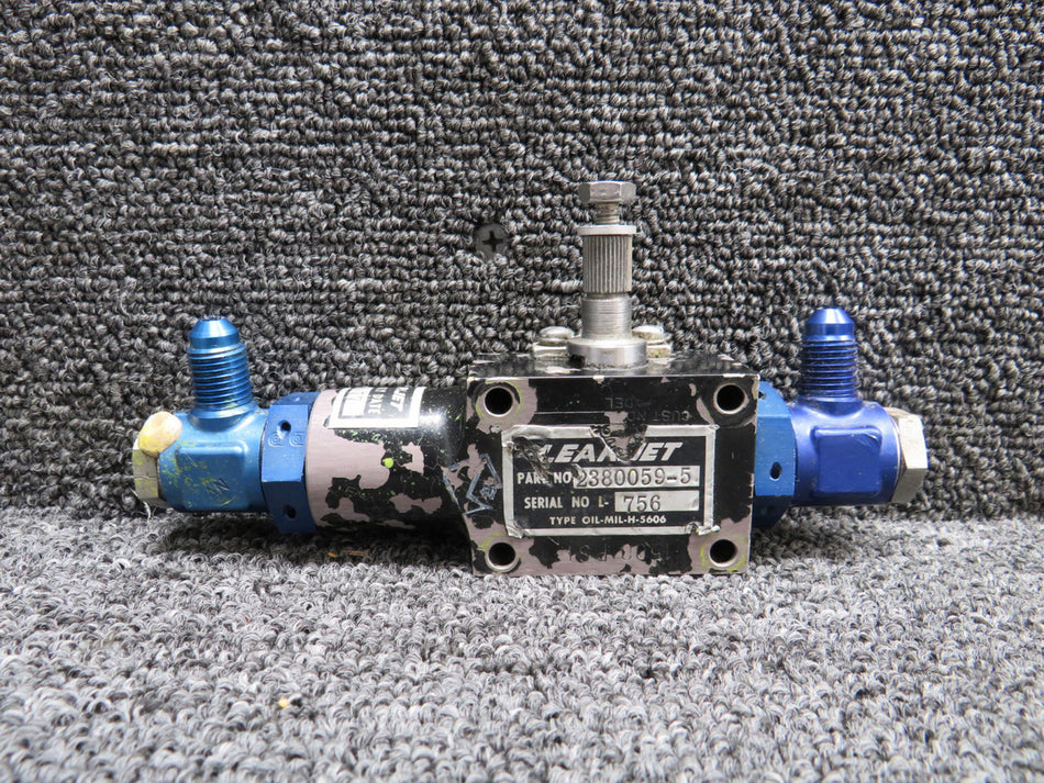 2380059-5 LearJet Parking Brake Valve Assembly