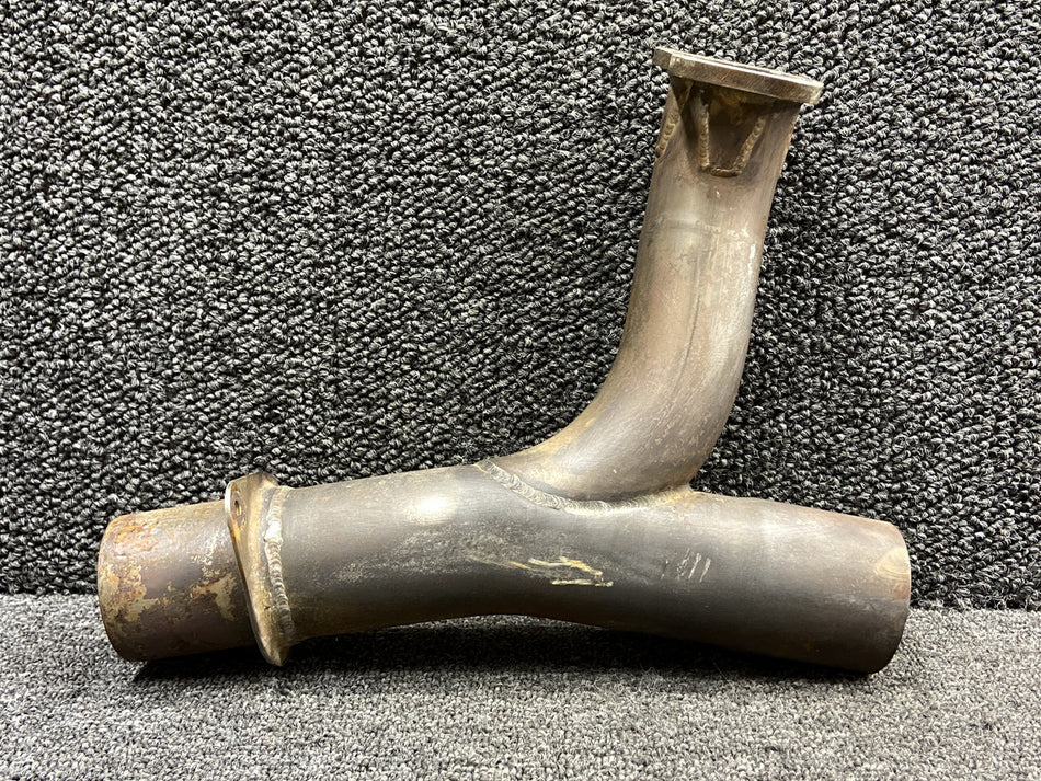 96-950004-153 Continental IO-550-C Aft Exhaust Riser RH with Probe Hole