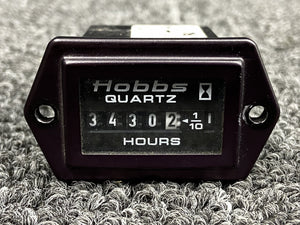 85047 (Alt: 35-380138-5) Quartz Hobbs Hour Meter Indicator (12-24V)