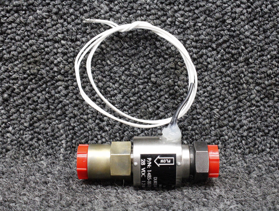 1485-00-1 (Alt: 101-380019-1) Dukes Solenoid Valve Overhauled with 8130-3 (28V)