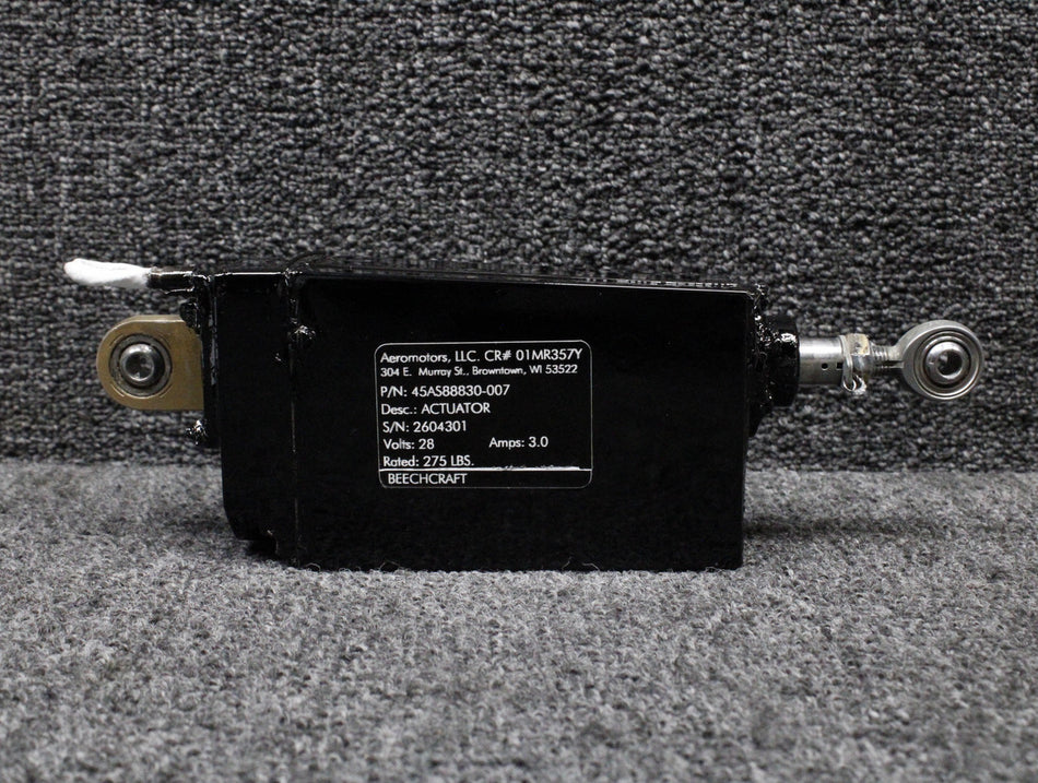 45AS88830-007 Mitsubishi Landing Light Actuator Overhauled with 8130-3 (28V, 3A)