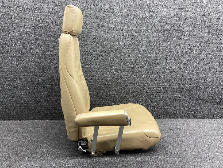 106-530060-75 Beechcraft G58 Pilot Seat Assembly with Armrest