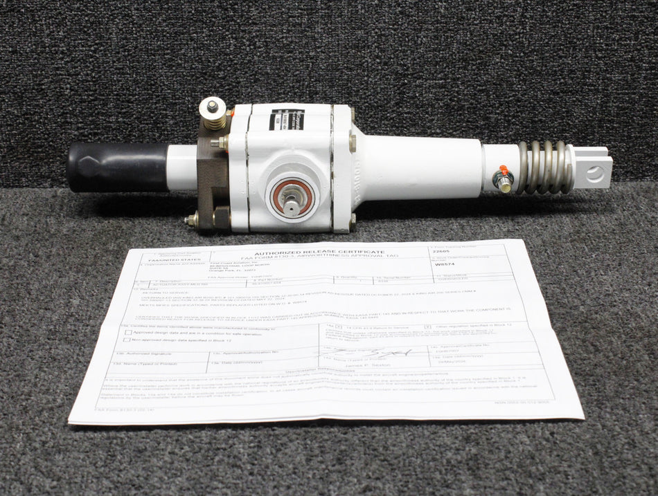 99-810057-654 Beechcraft KA-200 Main Gear Actuator RH Overhauled with 8130-3
