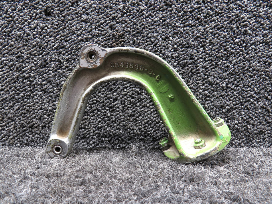 0843538-1 (Cast: 0843538-3) Cessna Nose Gear Door Hinge Middle