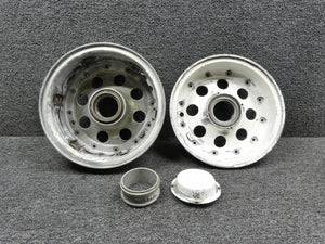 AH52206 Dunlop Main Landing Gear Wheel Assembly (Illegible Data Tag)