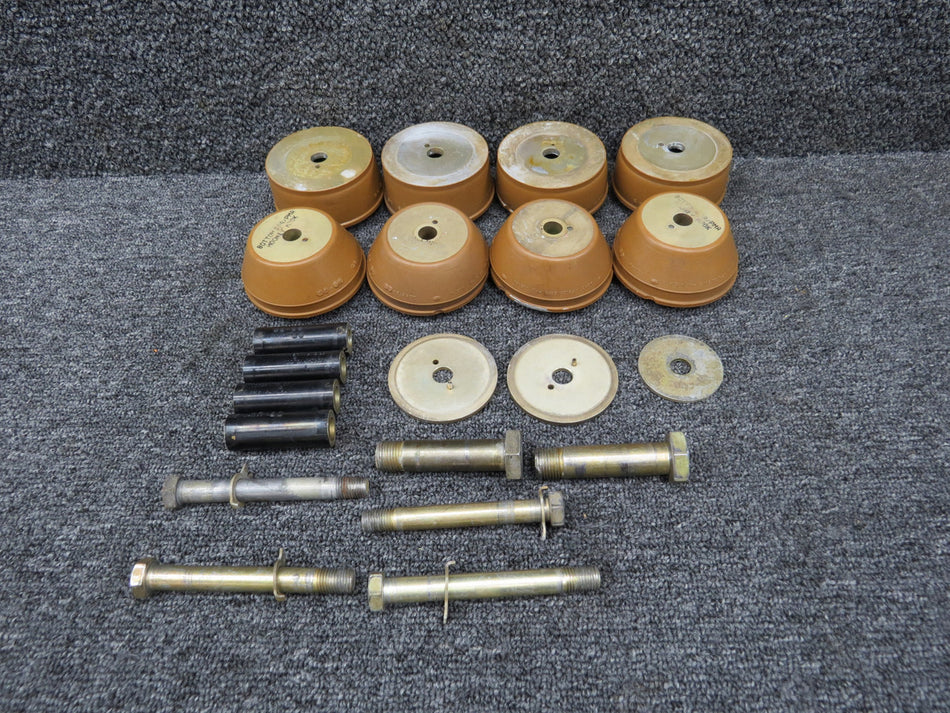 J-9612-32, J-9612-33, J-10931-2 Continental TSIO-520-NB Lord Shock Mounts Set