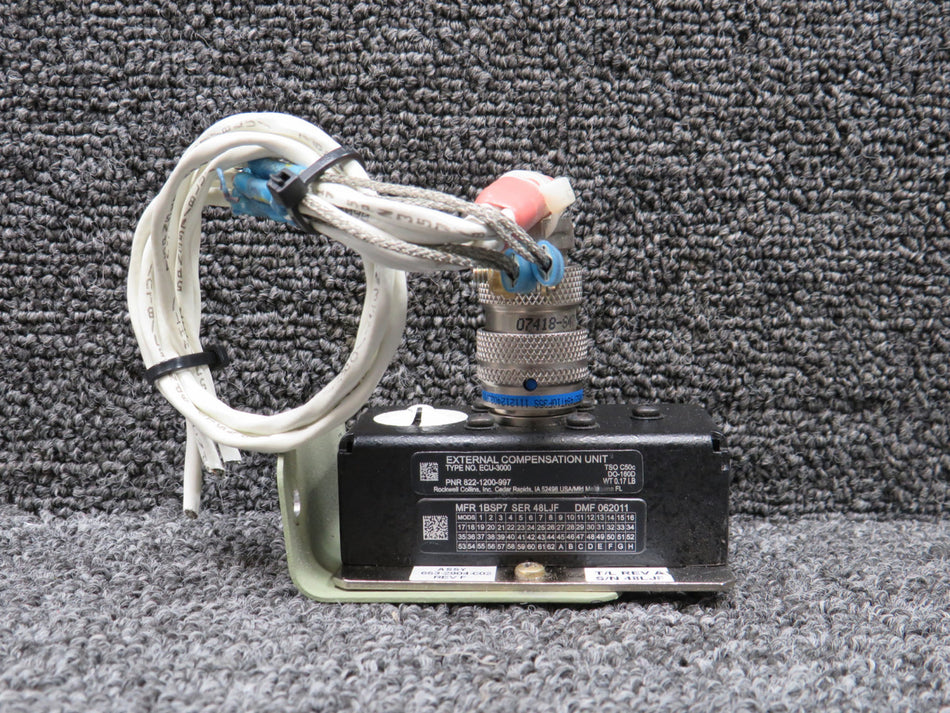 822-1200-997 Rockwell Collins ECU-3000 External Compensation Unit