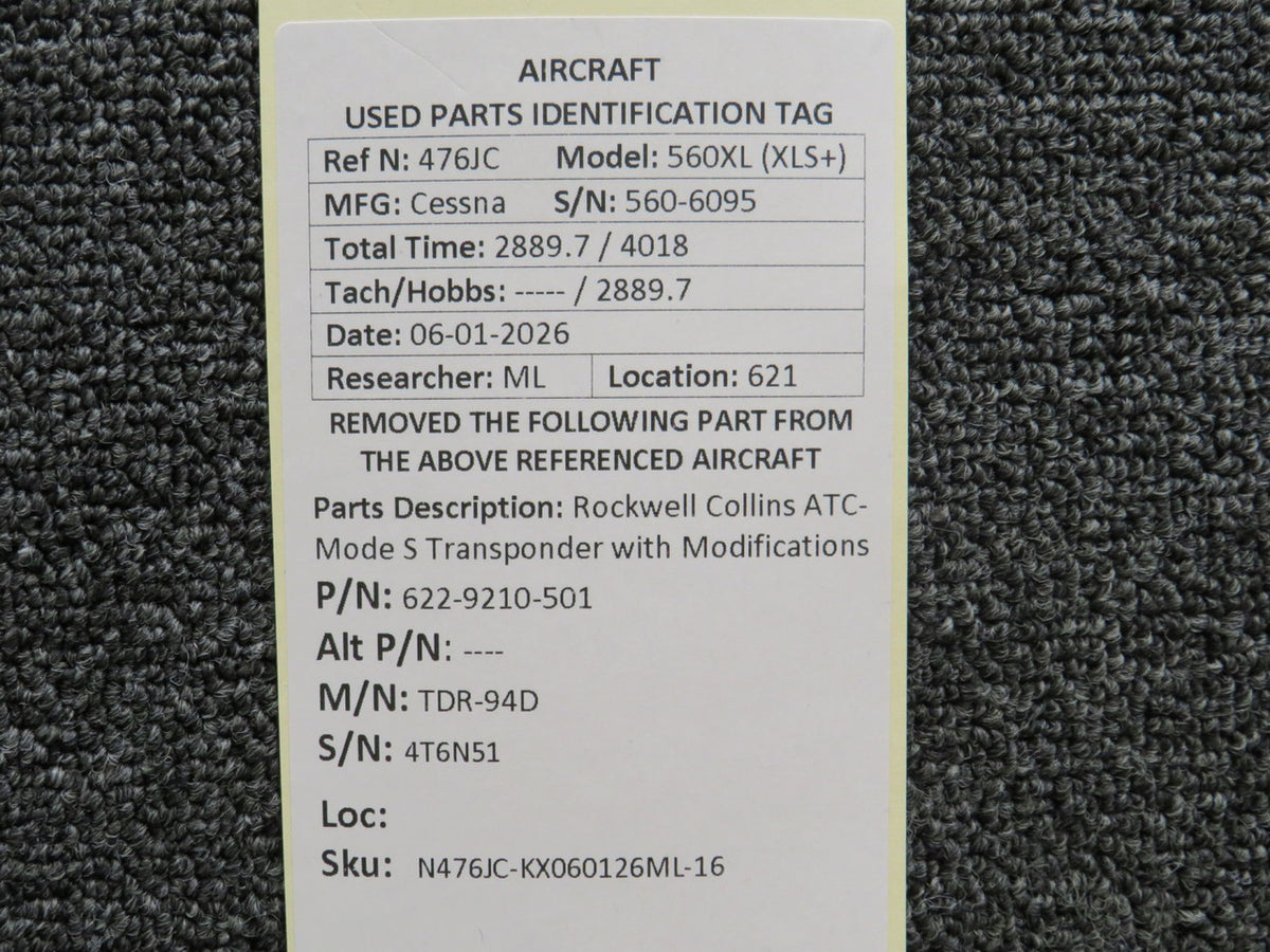 N476JC-KX060126ML-16SB-OG
