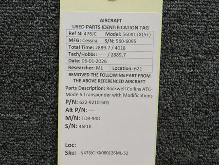 N476JC-KX060126ML-52SB