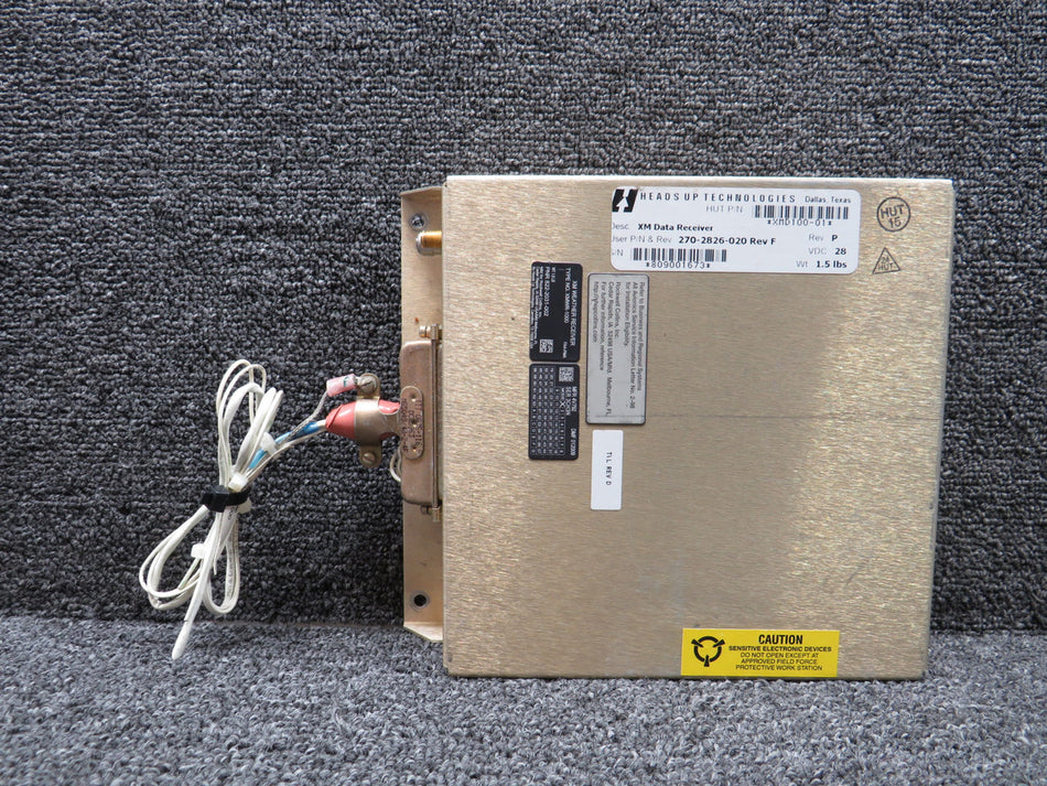 270-2826-020 Heads Up Technologies XMD100-01 XM Data Receiver Assembly