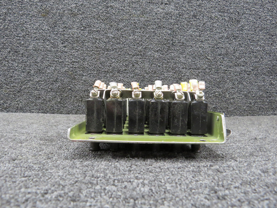 5618029-3 Cessna 414 Upper Center Circuit Breaker Panel Assembly w Breakers