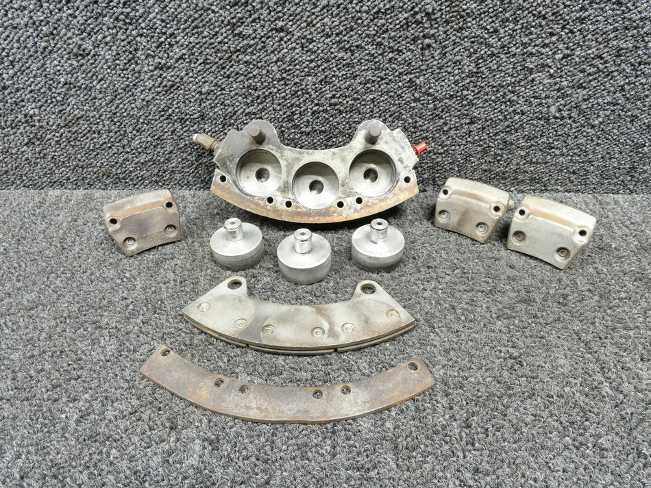 30-18400 (Alt: 30-18450) Cleveland 3-Puck Brake Caliper Assembly