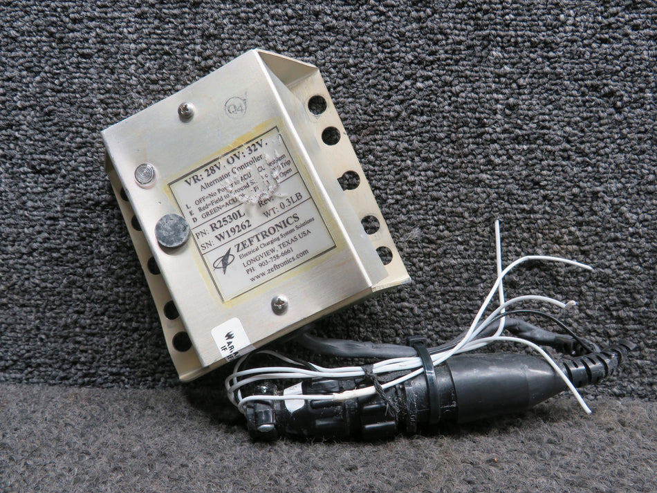 R2530L Zeftronics Alternator Controller with Connector (Core, Volts: 28-32)