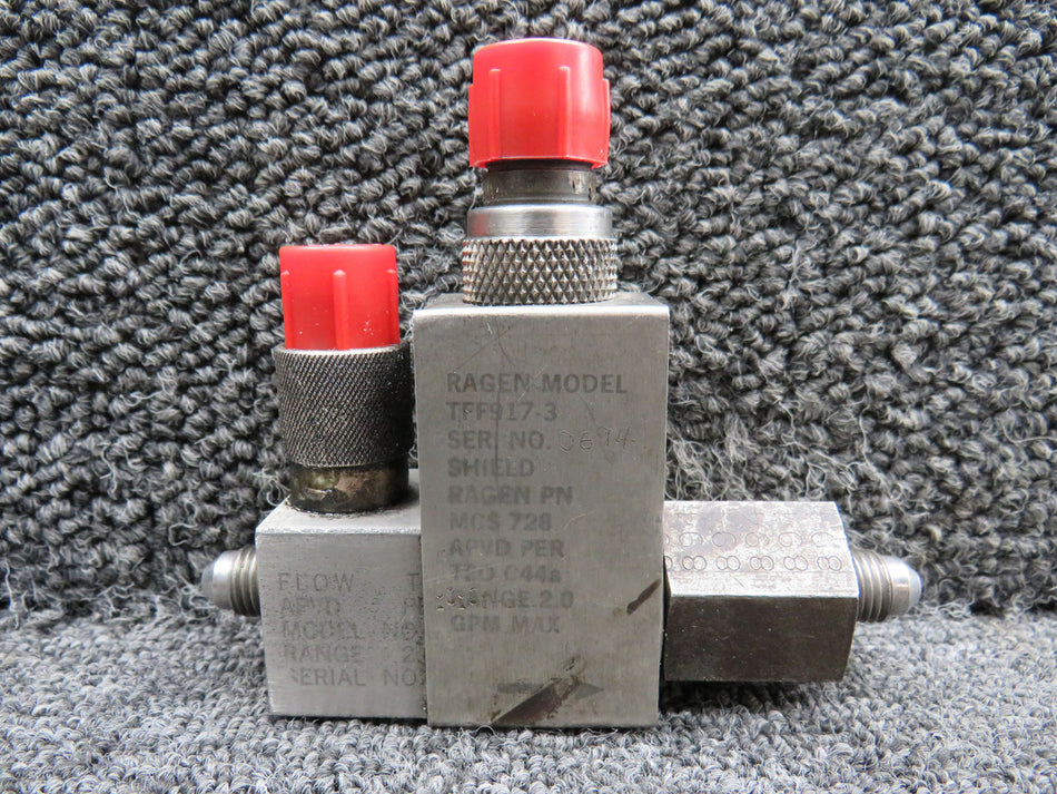 MCS-728 Ragen TFF917-3 Fuel Flow Transmitter Assembly (Core)