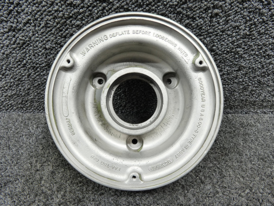 9532671 Goodyear Type III 5.00-5 Nose Wheel Inner Assembly