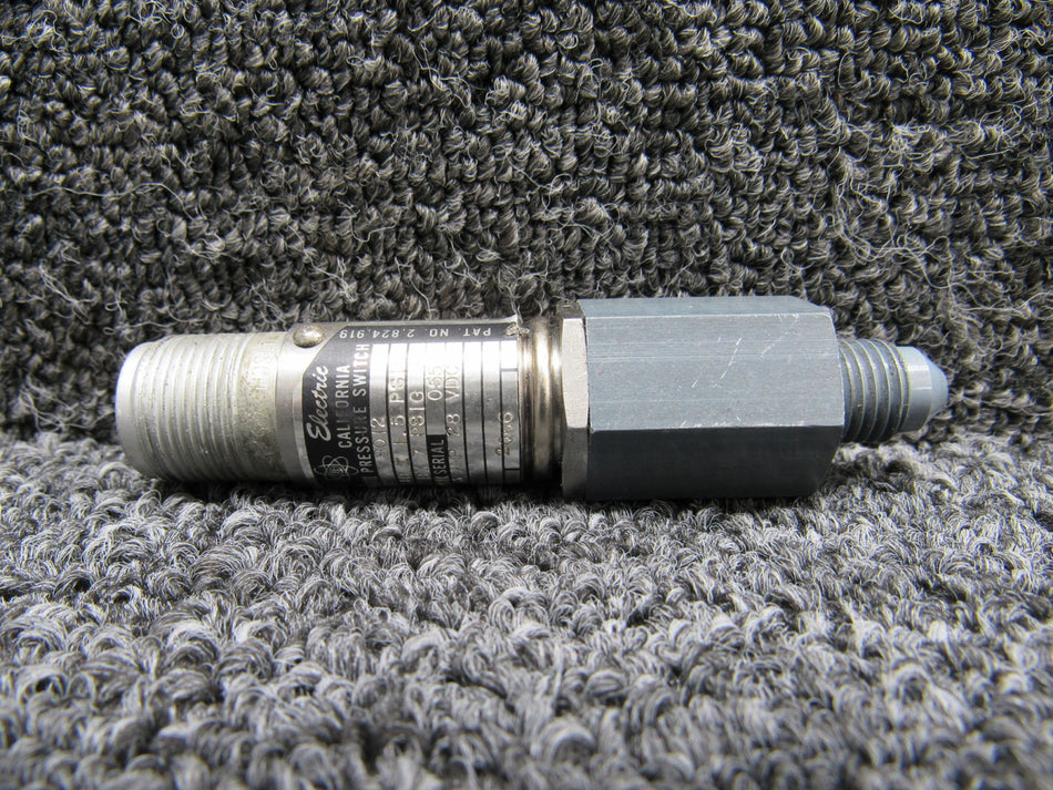 8012 Hydra Electric Oxygen Pressure Switch (Volts: 28, Amps: 3)
