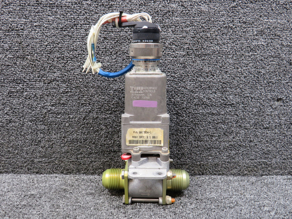 AV24B1325C-5 ITT Aerospace Motor Operated Shutoff Valve