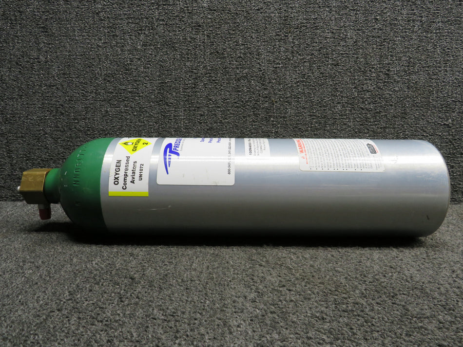 100N4000-1 Precise Flight 14 CF Oxygen Bottle with Distribution Manifold & 8130-3