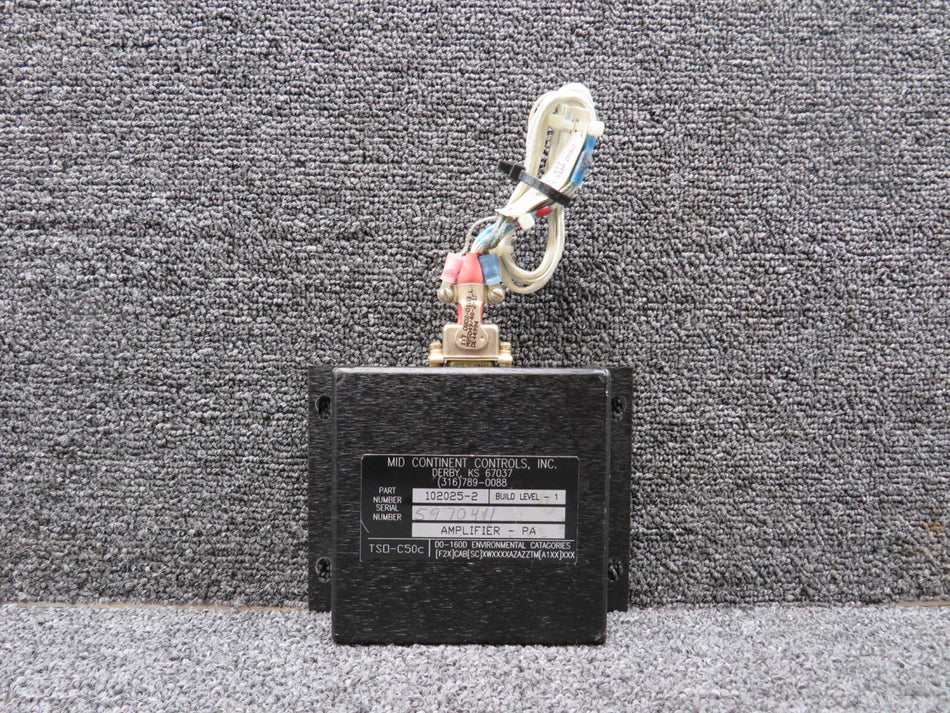 102025-2 Mid Continent Level 1 Controls PA-Amplifier Assembly