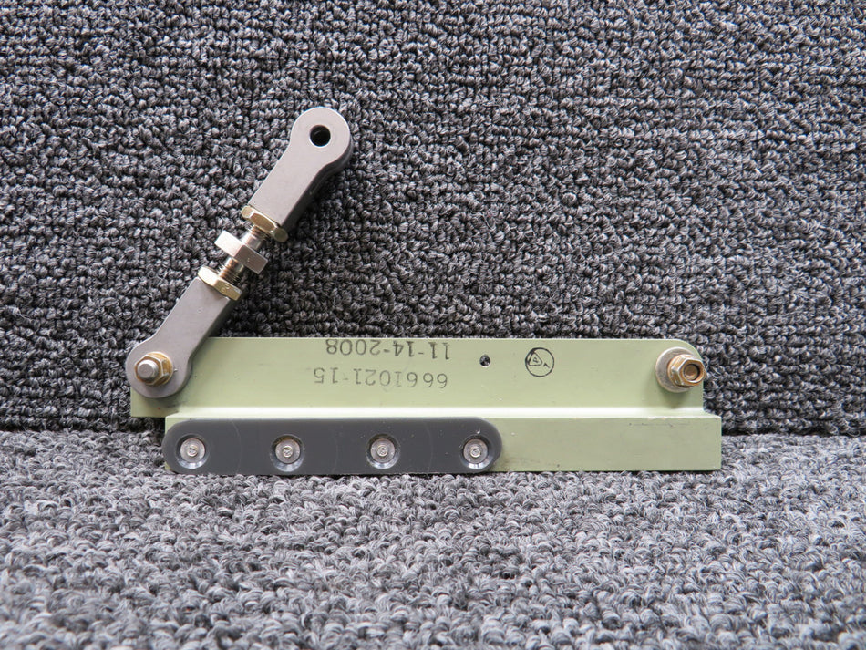 6661021-26 Cessna 560XL Citation XLS+ Control Lock System Arm Assembly RH