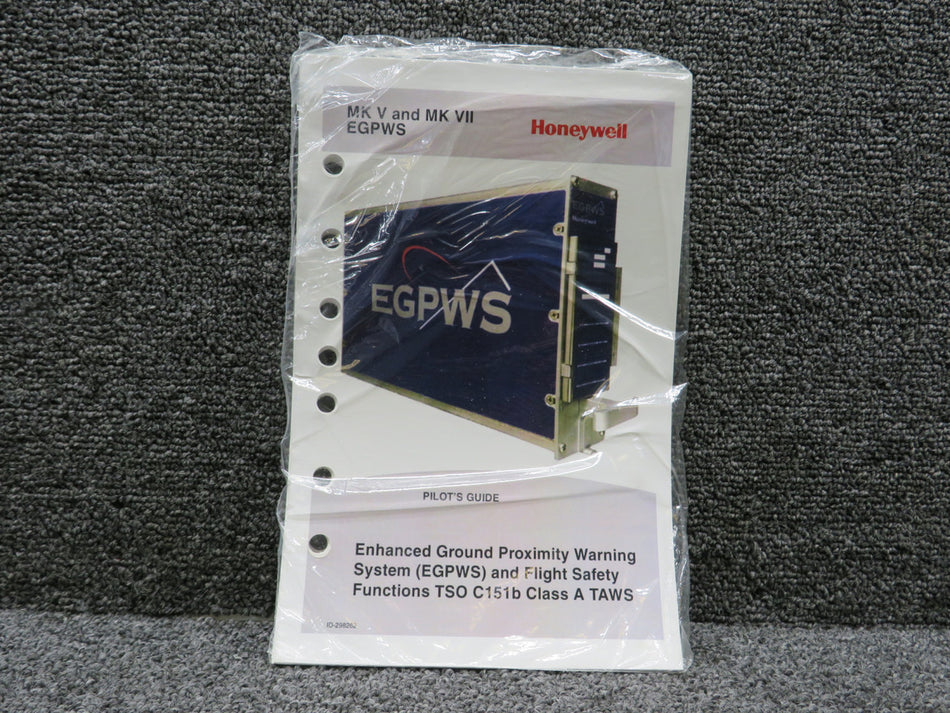 060-4241-000 Honeywell 2010 EGPWS MK-V and MK-VII Pilots Guide Handbook