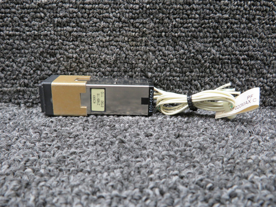 27489-116 Korry Light Annunciator Switch