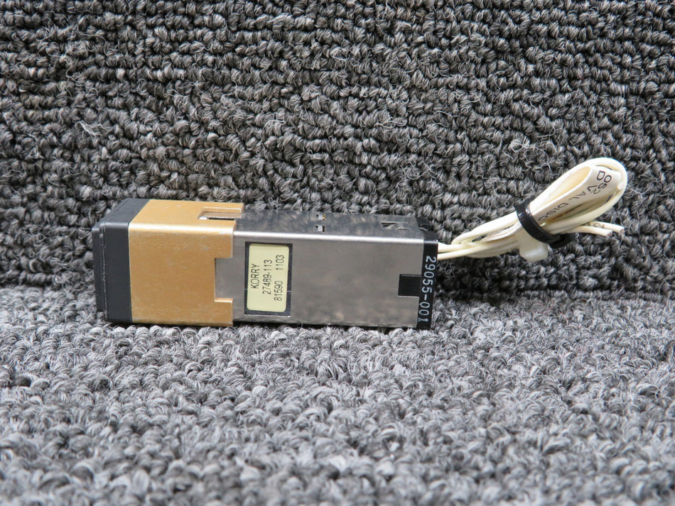 27489-113 Korry Light Annunciator Switch
