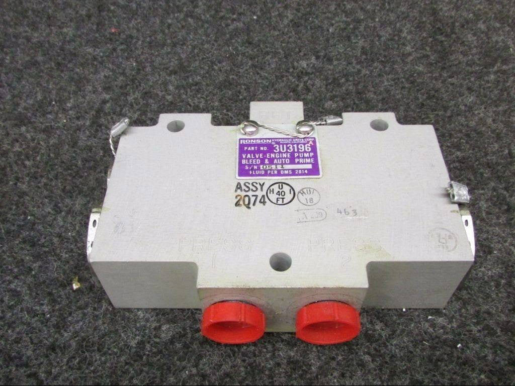 3U3196 Ronson Valve Engine Pump Bleed (SA) BAS Part Sales | Airplane Parts