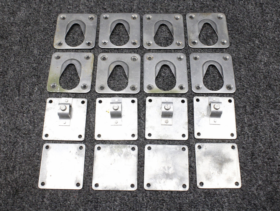 68094-003, 68096-000, 79781-002 Piper PA34-200T Rear Seat Attach Plate Set of 8