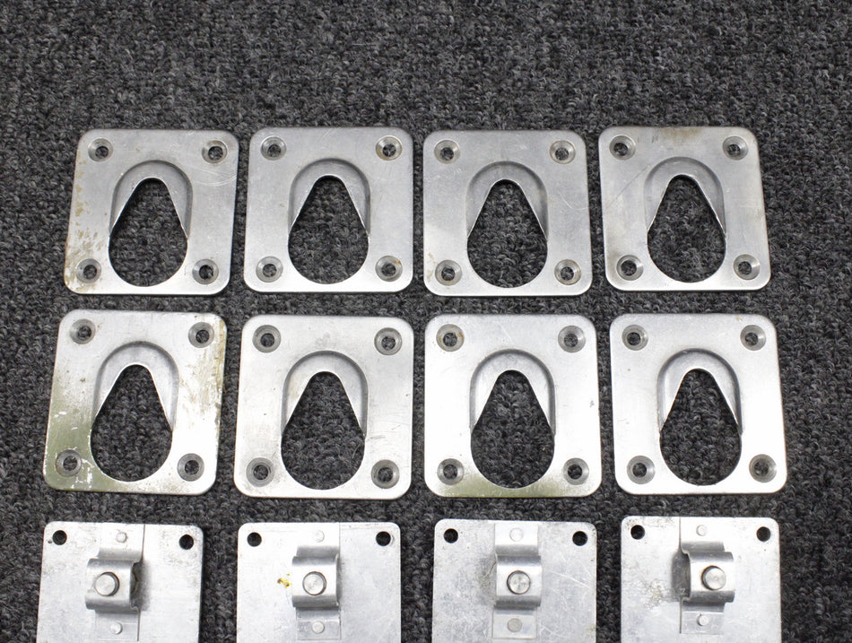 68094-003, 68096-000, 79781-002 Piper PA34-200T Rear Seat Attach Plate Set of 8