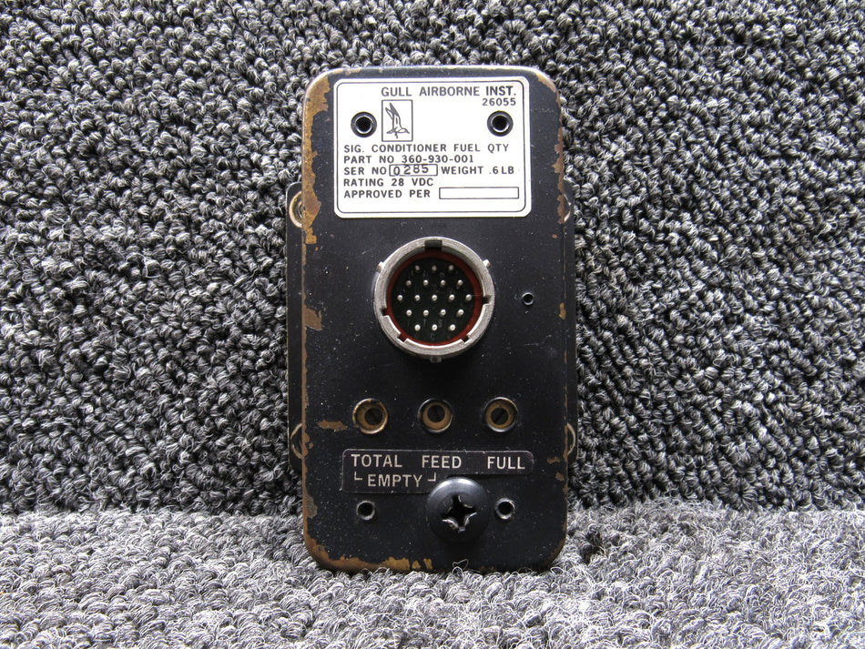 360-930-001 Gull Airborne Fuel Quantity Signal Conditioner