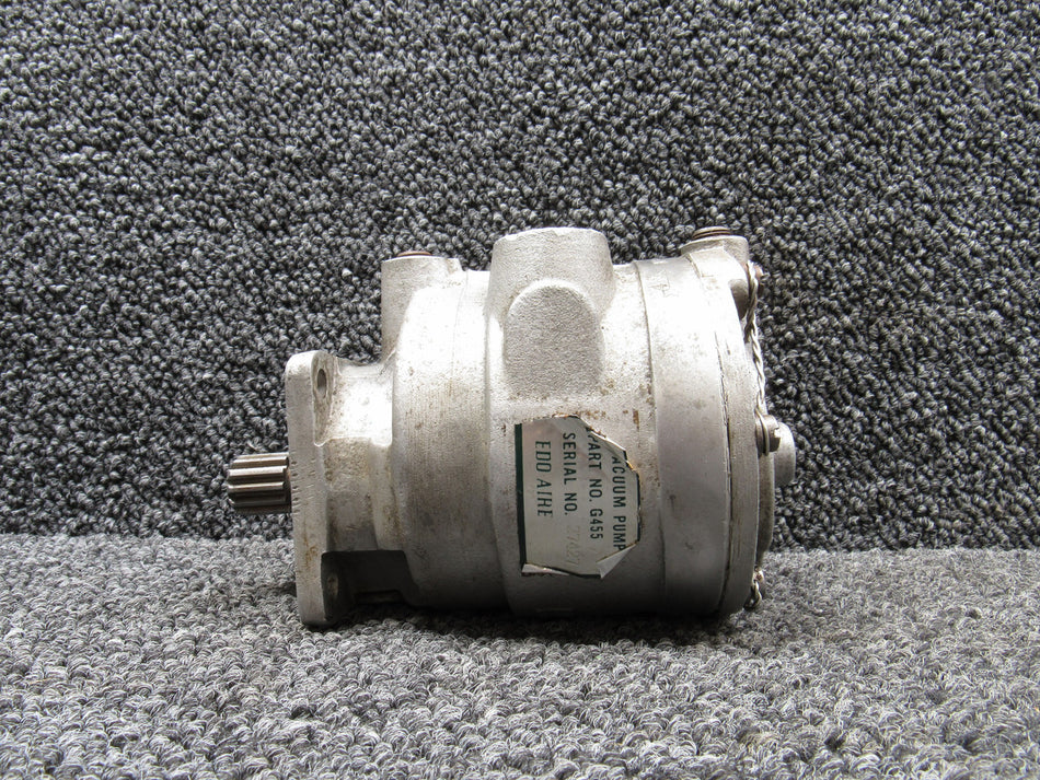 G455 Edo-Aire G-450 Vacuum Pump