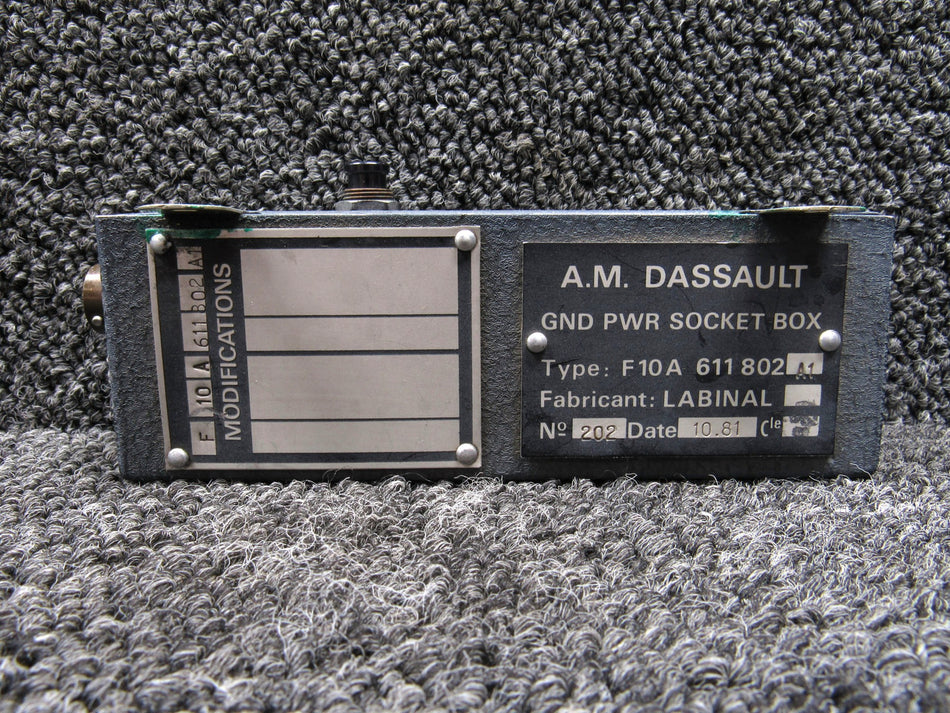 F10A611802A1 Falcon FA-100 Ground Power Socket Box