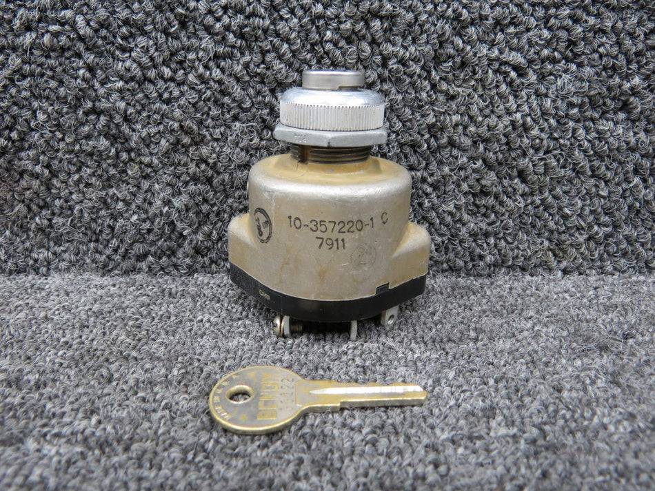 10-357220-1 Bendix Ignition Switch Assembly with Key